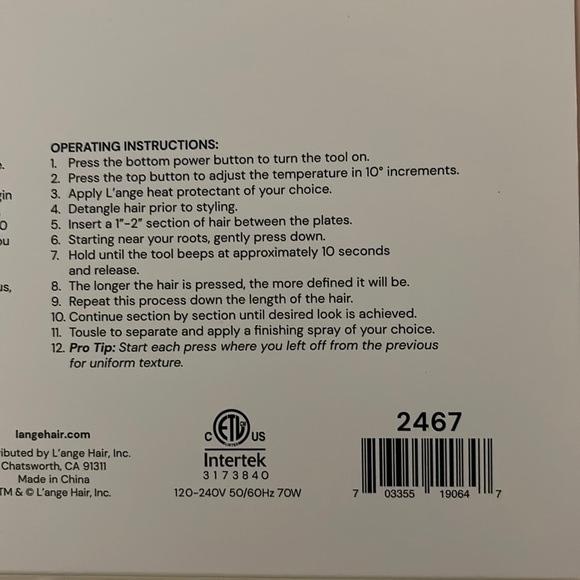 🆕 L’ange Le Vogue Triple Titanium Deep Waver (Free Gift with Purchase) - Picture 4 of 9